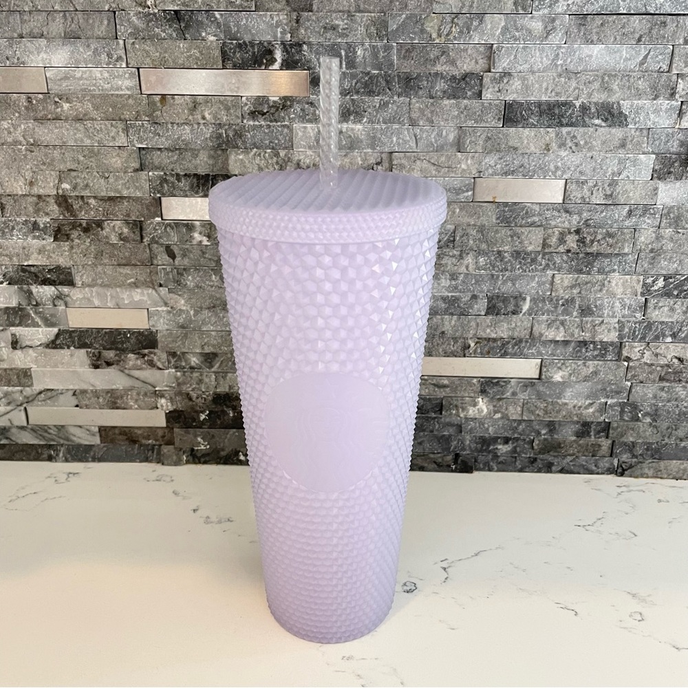 Starbucks White Iridescent Starbucks Tumbler